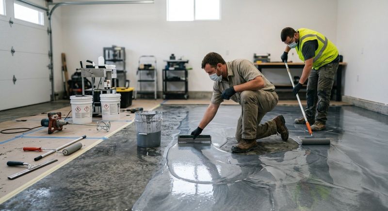 Concrete Epoxy Service in Charlotte, NC