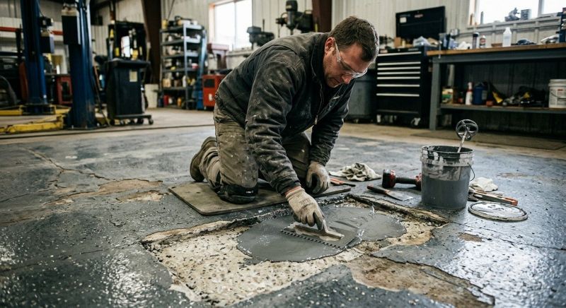 Epoxy Flooring Repair in Winston Salem, NC