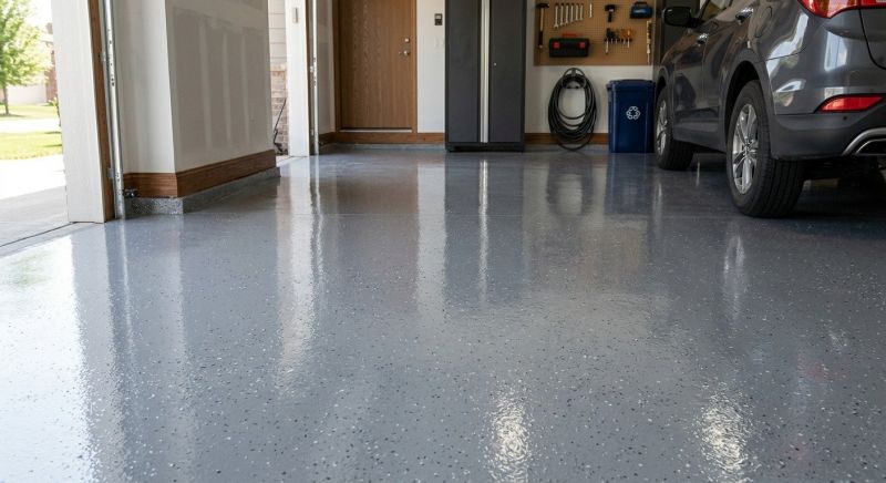 Epoxy Garage Flooring Installation in Charlotte, NC